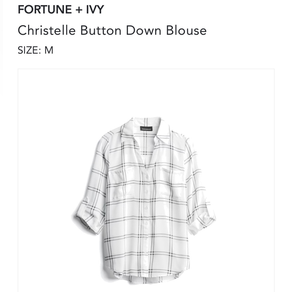 Fortune + Ivy blouse